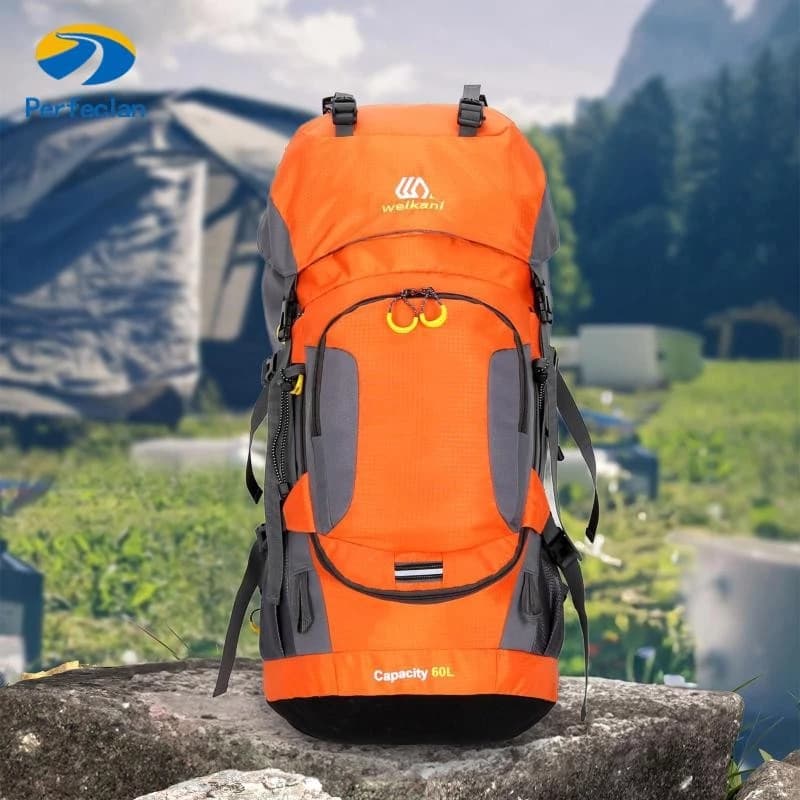 Backpack Hiking Rucksack กระเป๋าแคมป์ปิ้ง Perfeclan
